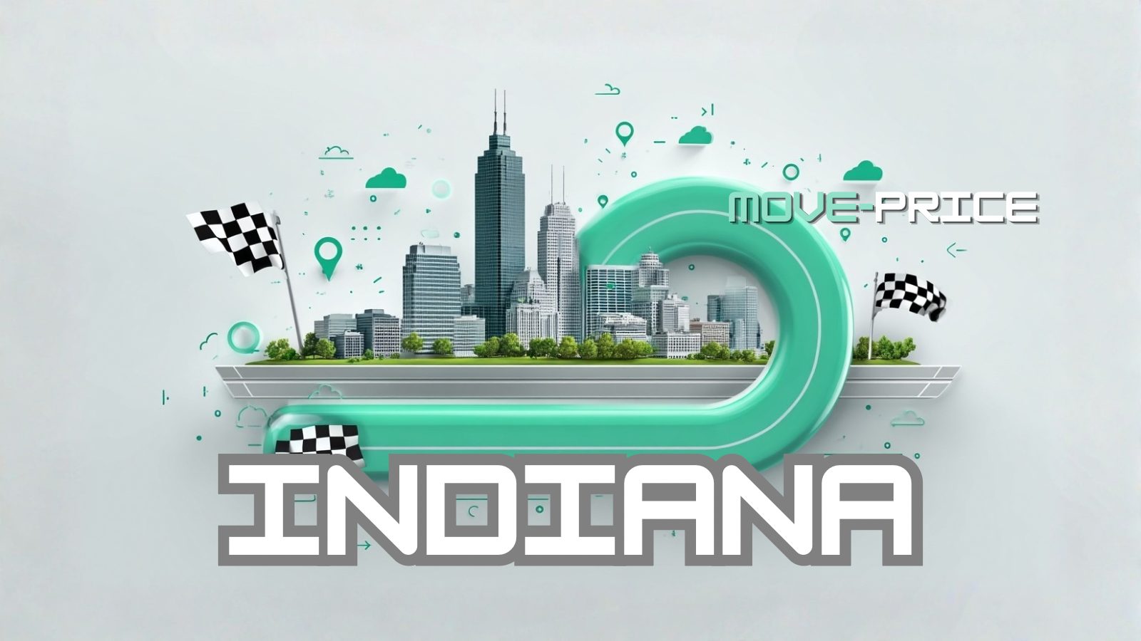 Indiana moving illustration