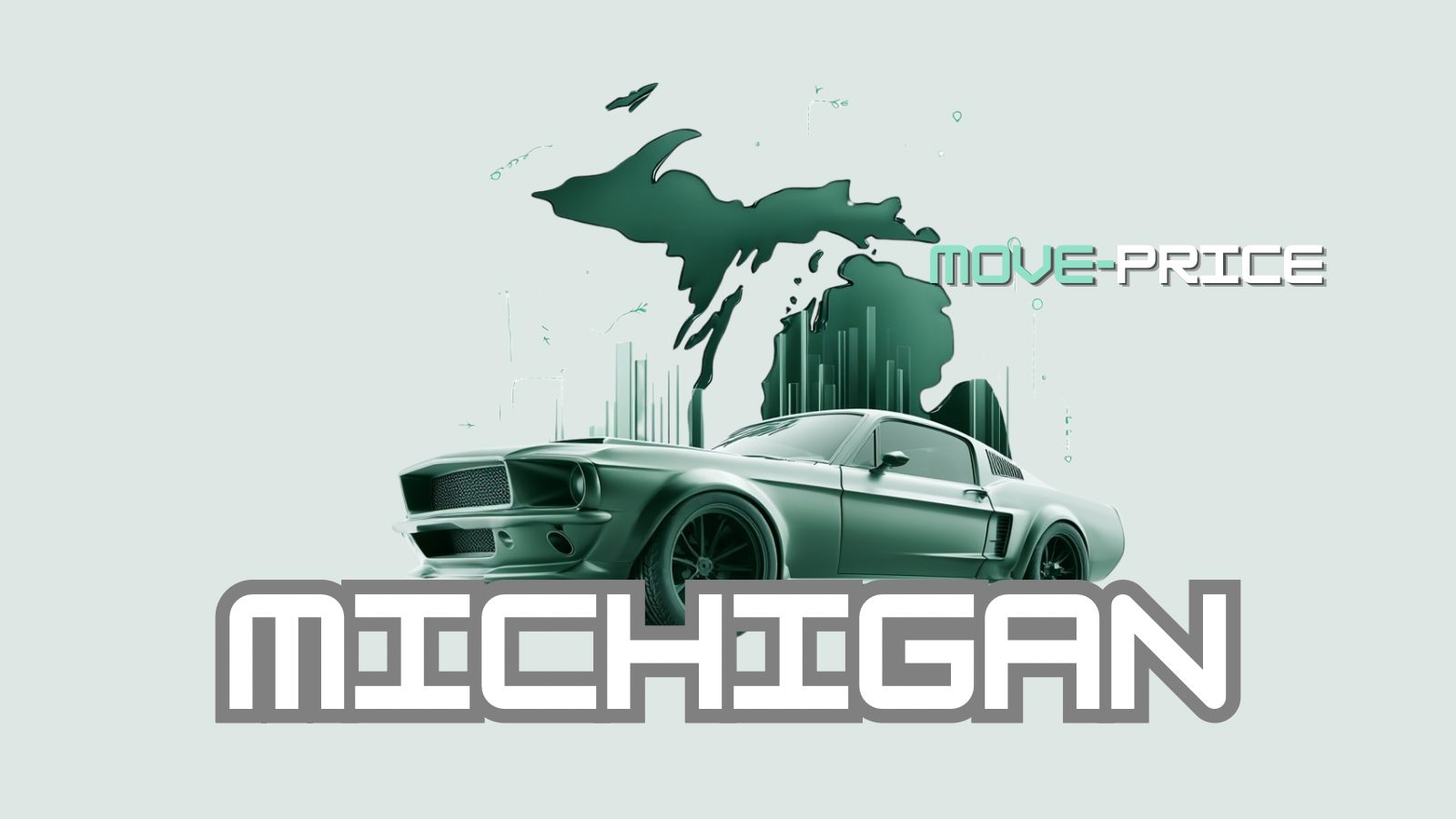 Michigan moving illustration