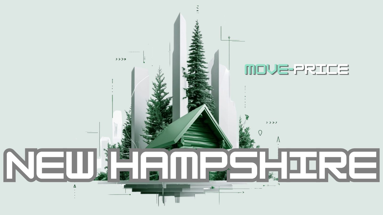 New Hampshire moving illustration