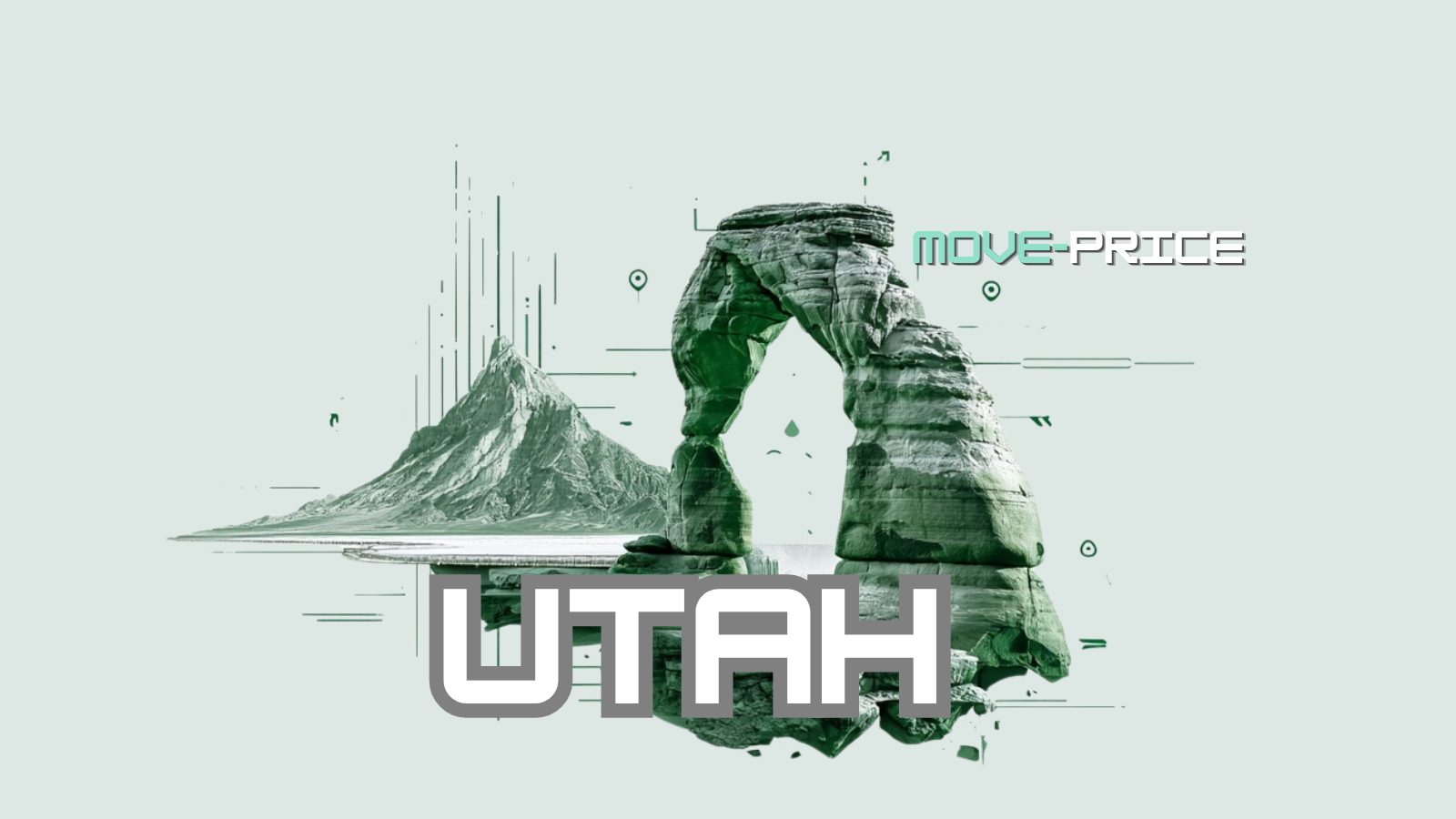 Utah moving illustration