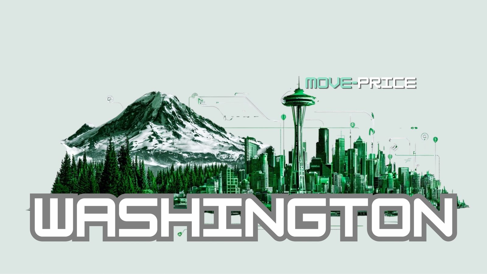 Washington moving illustration